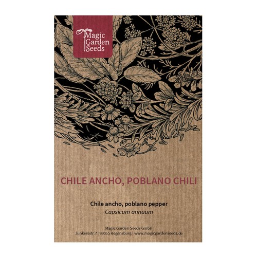 Peperoncino poblano capsicum - peperoncino,